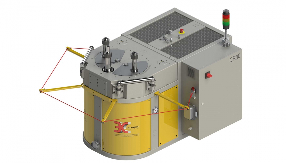 Curvadora CR60 EM Filo, de 3C Clomea