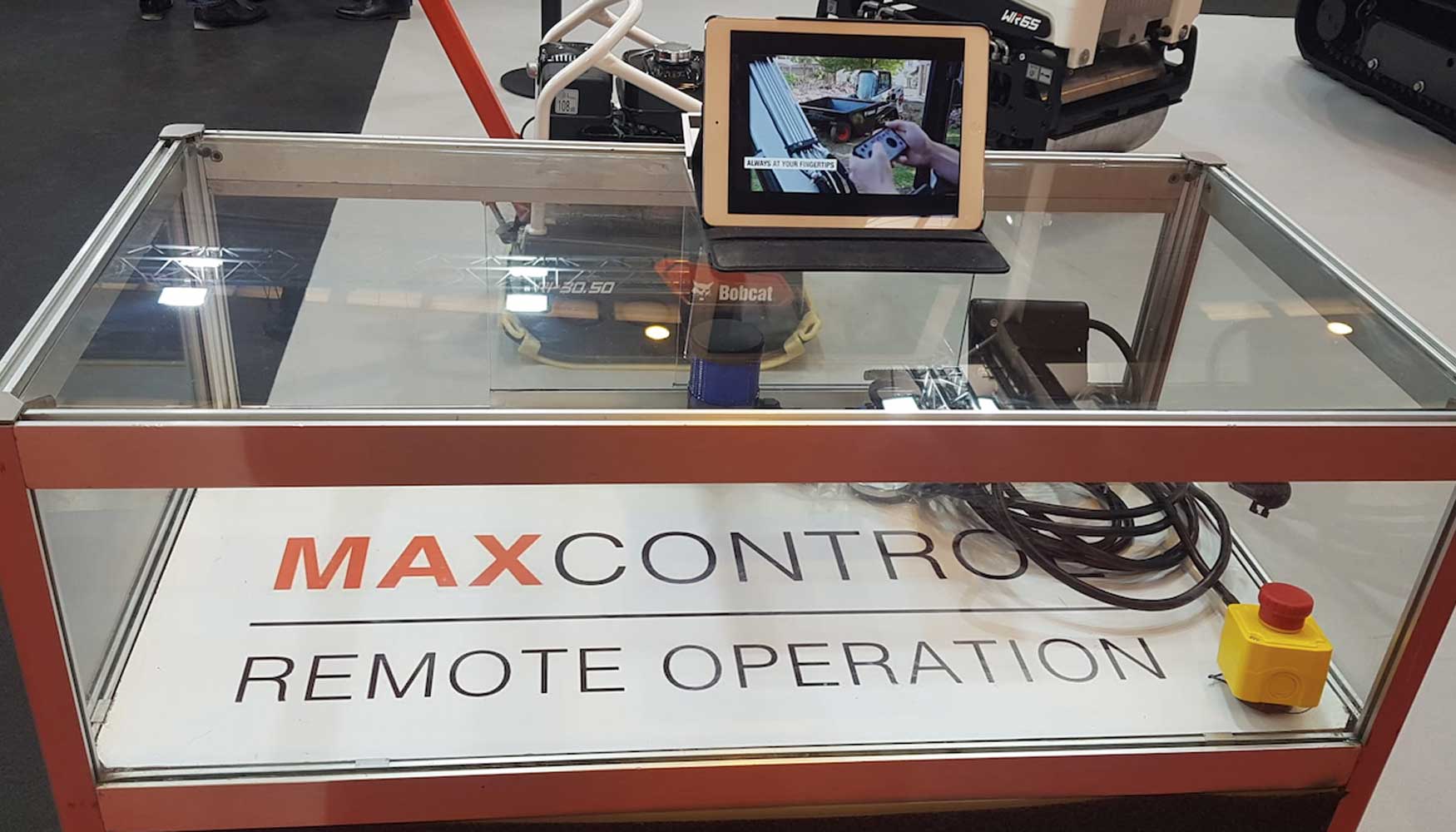 Sistema de control remoto Bobcat MaxControl