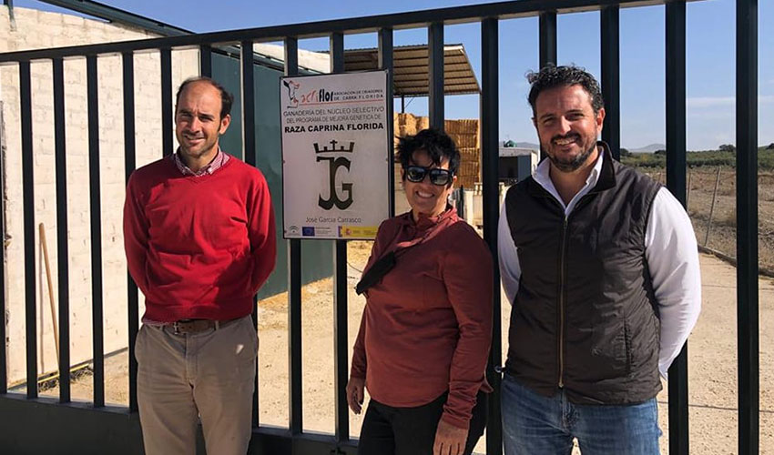 Visita a la explotaci�n de Jos� Garc�a Carrasco