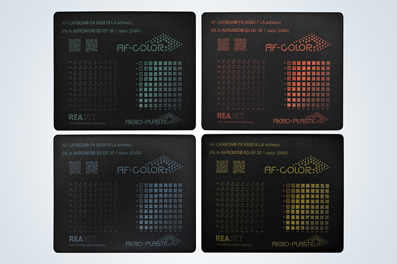 AF-Color LA para marcao a laser de alto contraste e cor