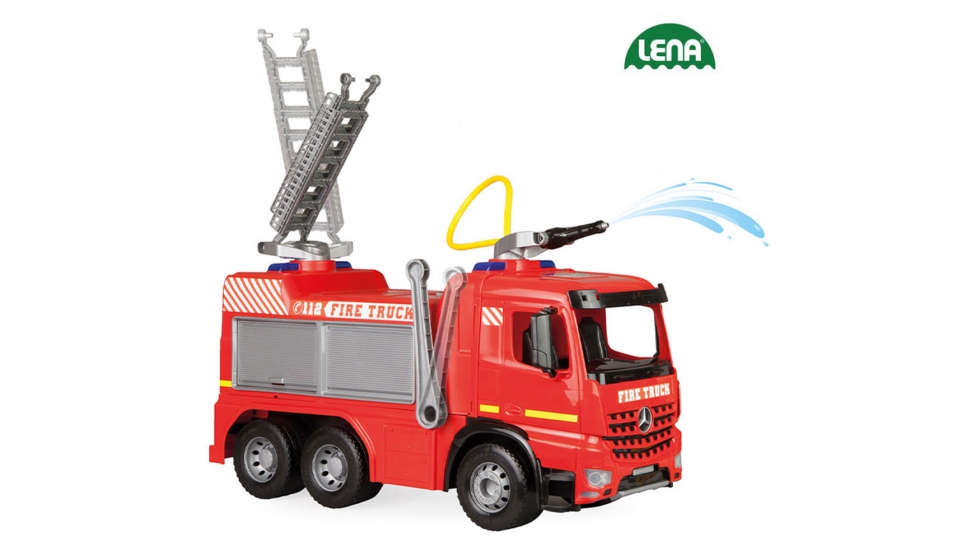 El Camión de Bomberos Giga Trucks, finalista a mejor juguete del año en los premios de la AEFJ la categoría de Aire Libre y Actividad - Juguetes y Juegos