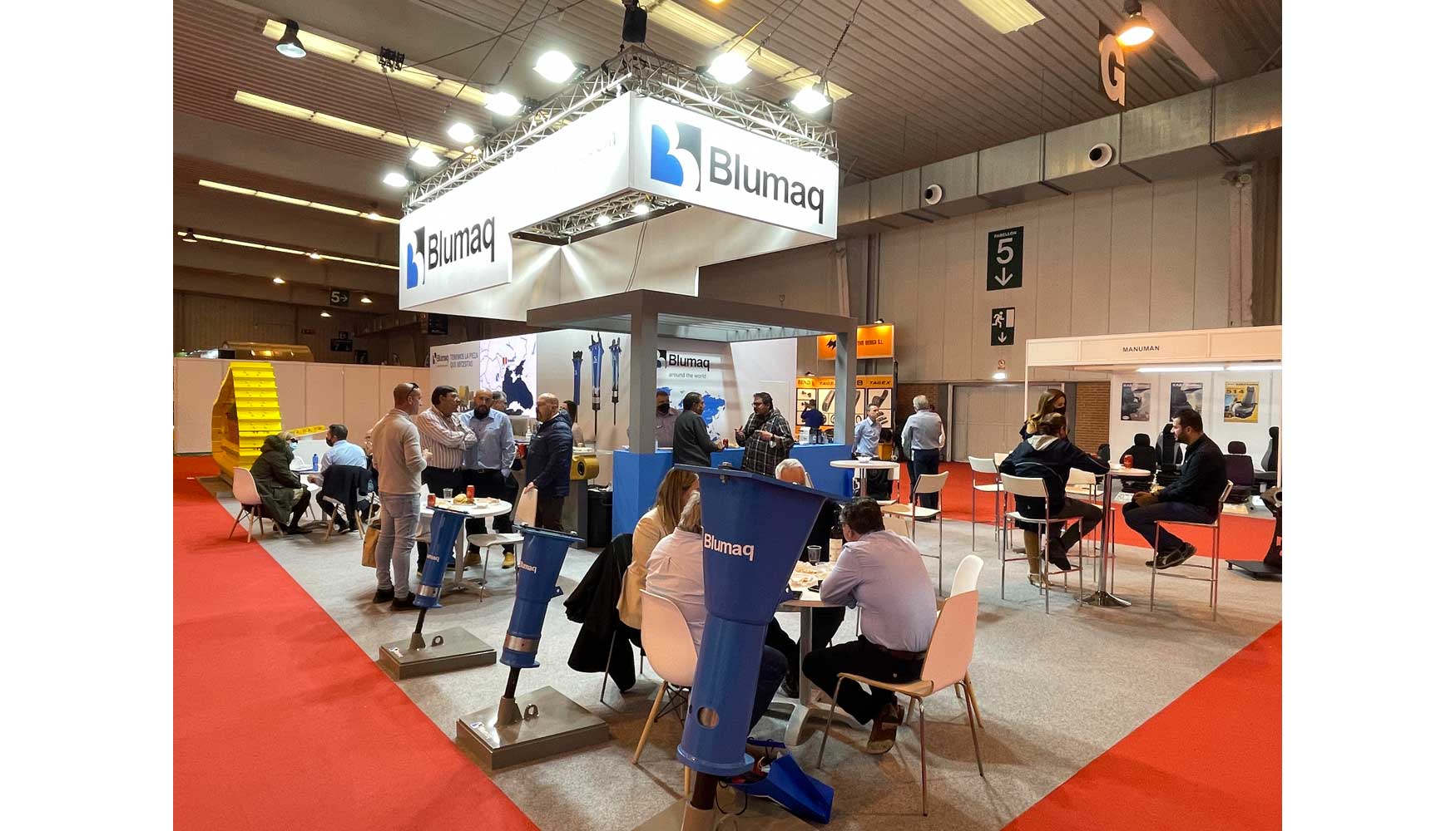 Stand de Blumaq en Smopyc 2021