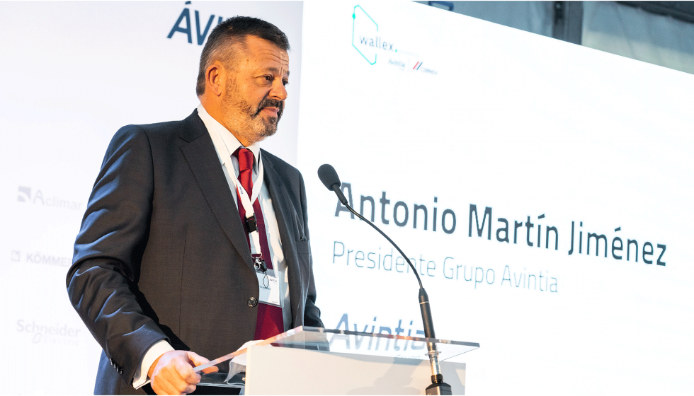 Antonio Martn Jimnez, presidente de Grupo Avintia en su intervencin