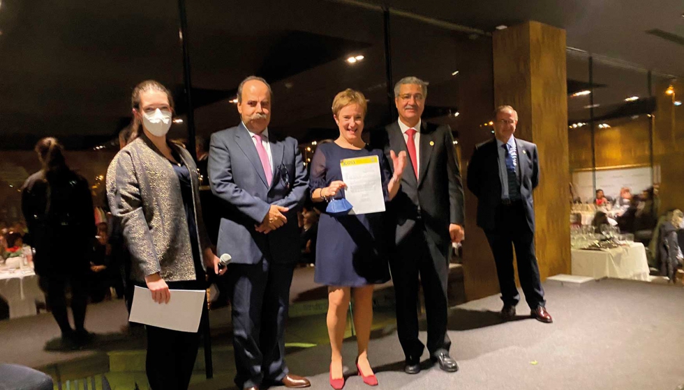 Silvia Vscones recibi el premio al 'Mejor pster SETLA del congreso'