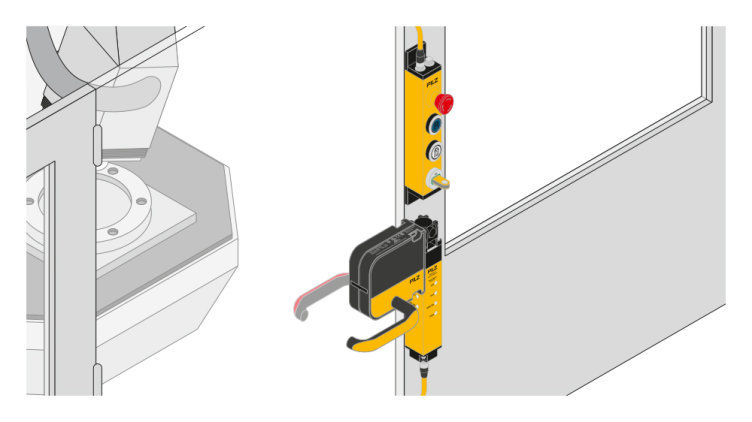 Mdulo de maneta con desbloqueo de alineacin integrado para la seguridad de puertas y accesos