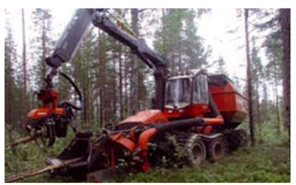 Funcionar Calibre Perezoso Máquinas para la tala de árboles o la recolección de matorral - Agricultura
