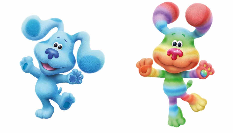 Blue, junto a Rainbow Puppy, uno de los nuevos personajes de la serie