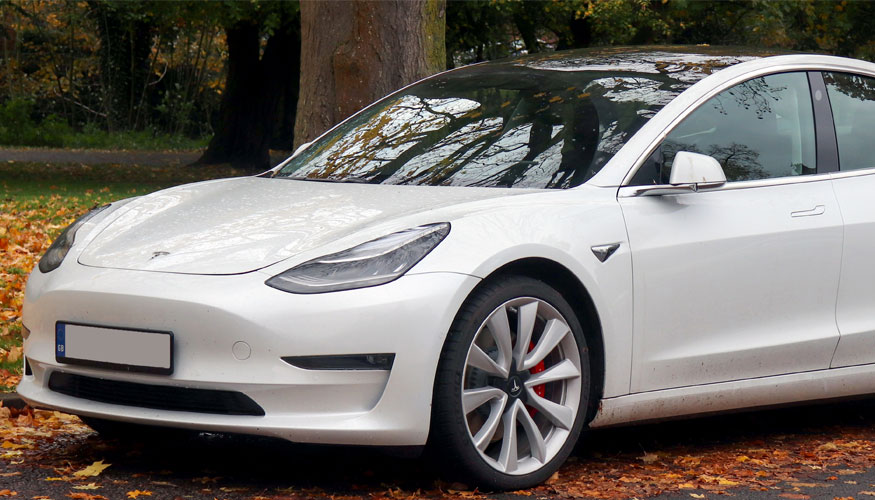 El Tesla Model 3 4p se situ en noviembre como el turismo 100% elctrico ms vendido en Espaa, con 239 unidades matriculadas. Foto: Vauxford...