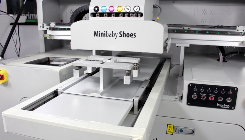 Nueva impresora de zapatos Imprimo Minibaby Shoes UV LED