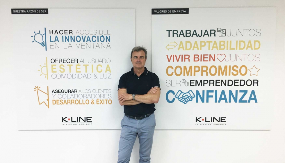 Juan Carlos Castao, Director General de Ventanas K-Line, SLU para Espaa y Portugal