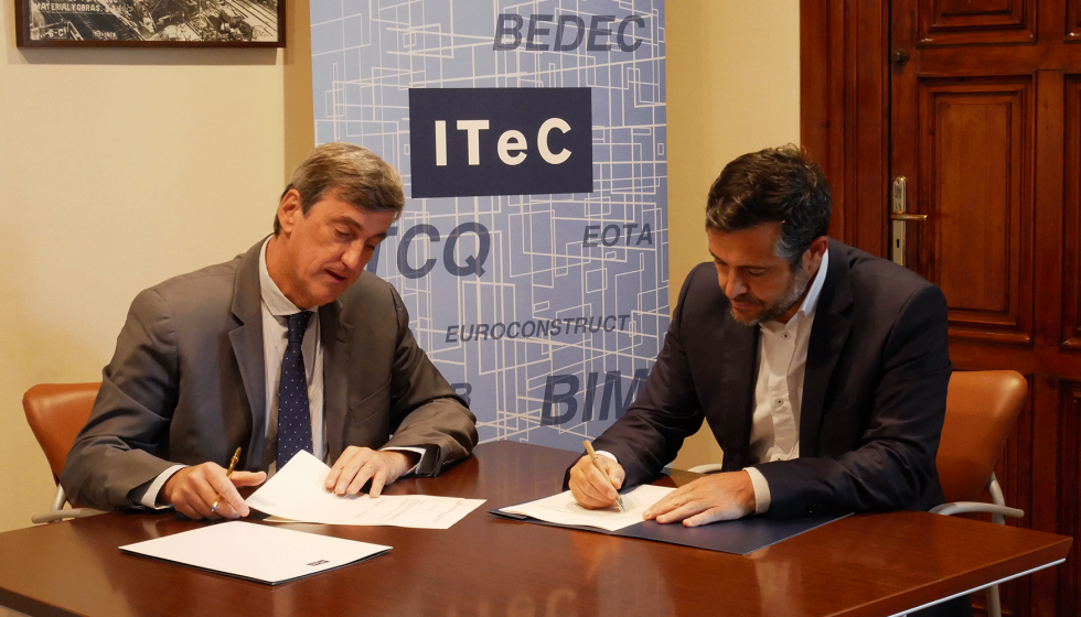 Francisco Diguez, ITeC y Luis Fernndez, OCH, han ampliado el acuerdo de colaboracin
