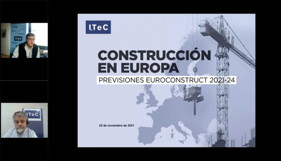 Presentacin del informe de invierno de 2021 de Euroconstruct, a cargo de ITeC