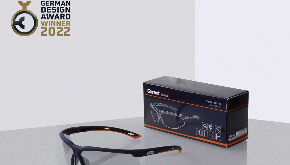 Las gafas de proteccin Garant Comfort se pueden ajustar individualmente y son apropiados para el uso duradero