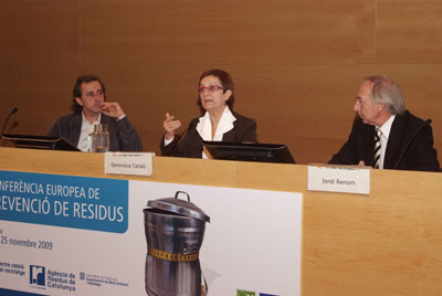 Clausura de la conferencia europea en Girona...