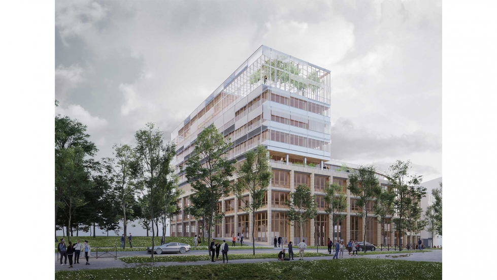 Franklin Azzi Architecture, Daumesnil, Paris, 2021