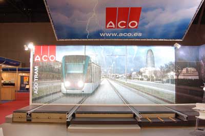 Aco stand in Bcn Rail