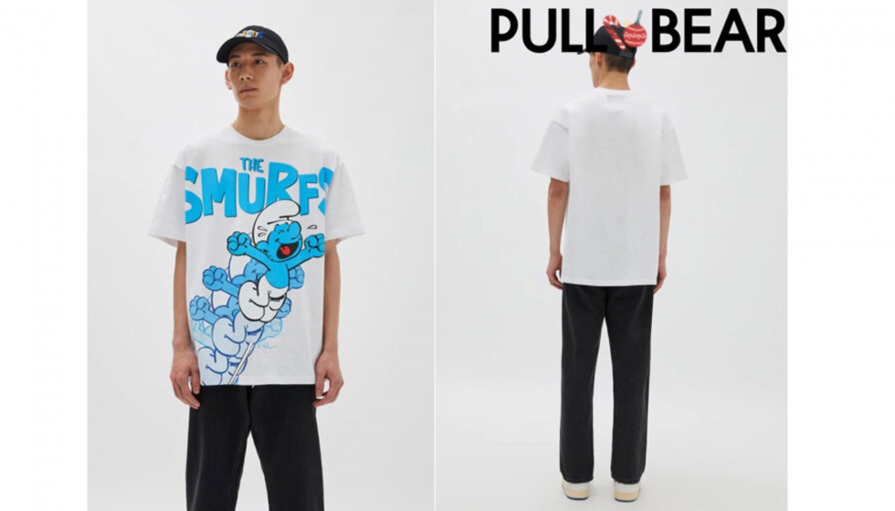 Coleccin Pull&Bear x Los Pitufos