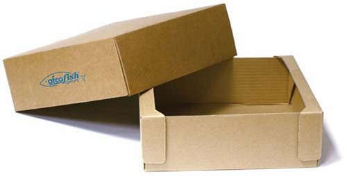 Cajas de cartón ondulado para embalaje industrial respetuosas con el medio  ambiente