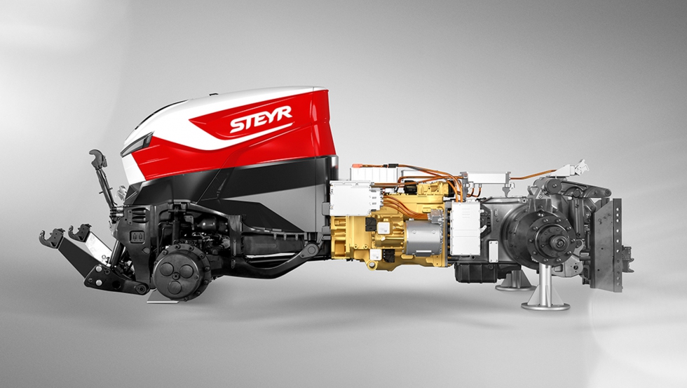 STEYR Hybrid Drivetrain Konzept