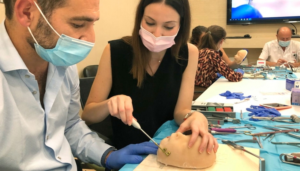 Curso de formacin en el Hospital Sant Joan de Du Barcelona. Foto: Hospital Sant Joan de Du