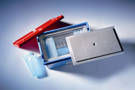 Caja isotérmica retornable para medicamentos - Envase y Embalaje