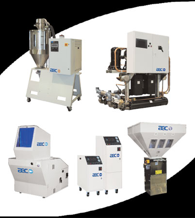 The range of peripheral equipment is aimed at all levels of the plastic transformation