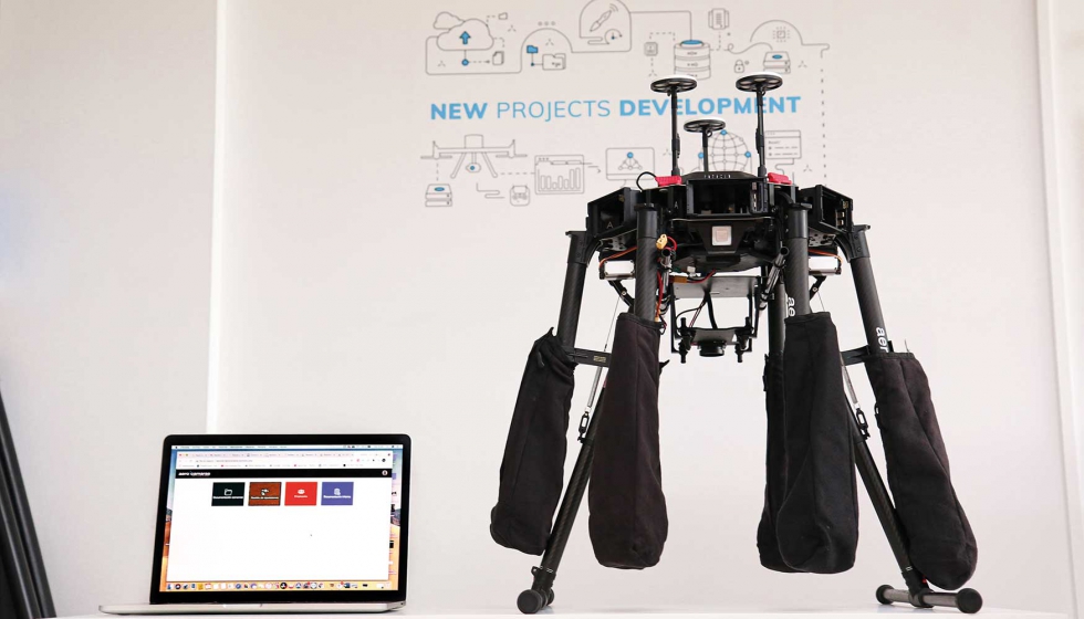 Aeronet es un software de gestin que pretende revolucionar los vuelos con drones