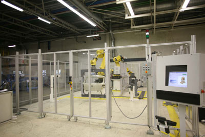 Sistemas de medici�n tridimensional como Opticell y Optigo instalados por Volkswagen en su planta de Navarra...