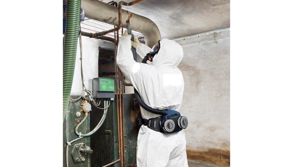 En 2022 se presentar un pack especial de proteccin respiratoria frente a trabajos de retirada de amianto