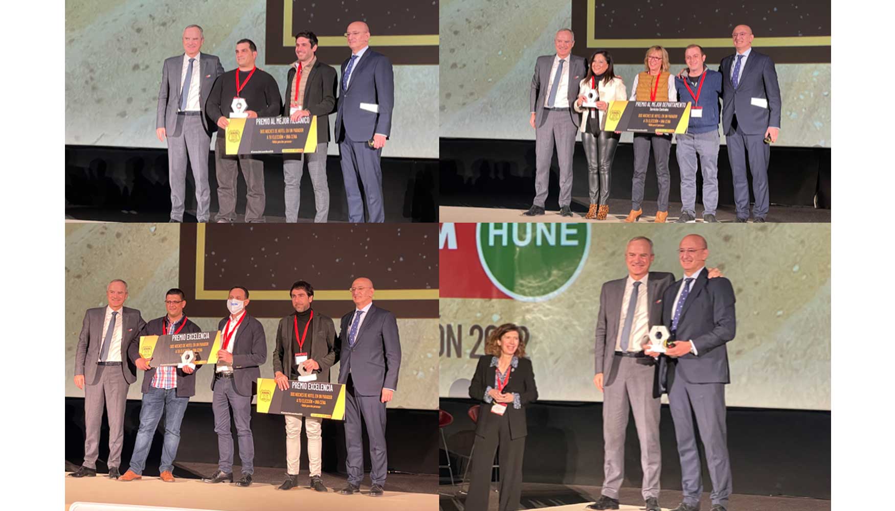 Premios a los mejores empleados de LoxamHune y reconocimiento a Luis ngel Salas como Persona del Alquiler del Ao 2021 (ERA)...