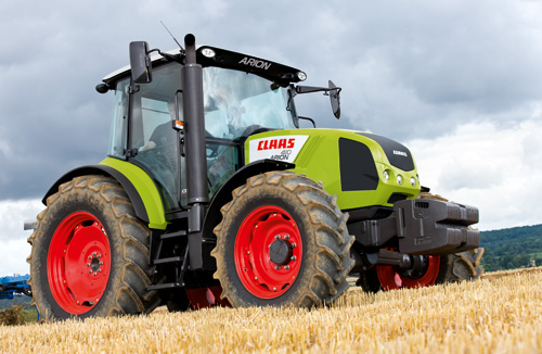Arion 400, another of the protagonists of Claas at Fima 2010 booth