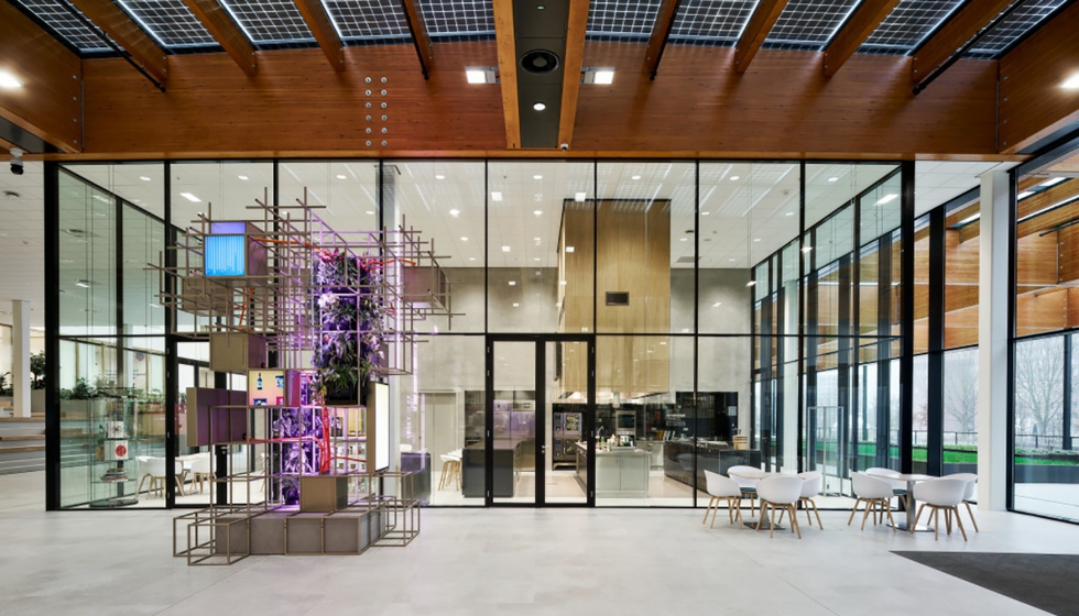 Edificio de Unilever, con vidrio Stratophone, de AGC
