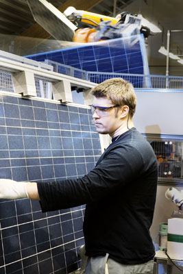 Planta de Suecia de fabricaci�n de m�dulos de REC Solar