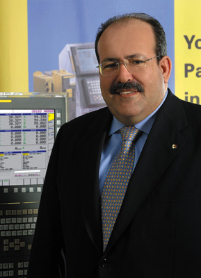 Carlos Fernandez, managing director of FANUC CNC Iberia...