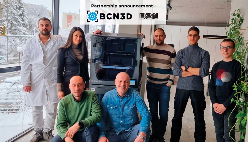 B2N se convierte en el distribuidor exclusivo de las soluciones de hardware y software de BCN3D en el sudeste europeo