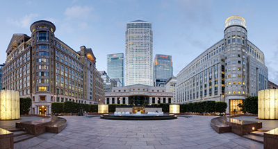 Londres representa por s� sola el 19% del PIB del Reino Unido. Foto: Cabot square, David Iliff