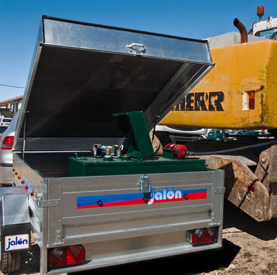 The trailers of the Zaragoza brand complement perfectly to any type of need