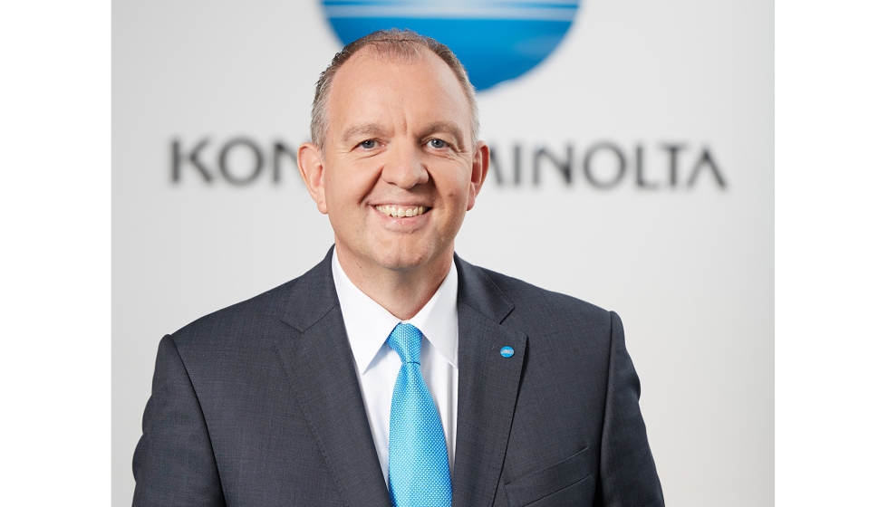 Olaf Lorenz, director general de la Divisin de Transformacin Digital de Konica Minolta Business Solutions Europe...