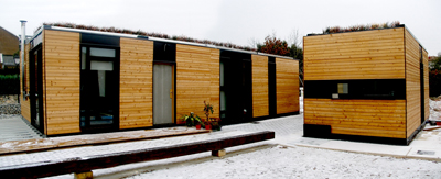 Modular houses from Modulab and IDM