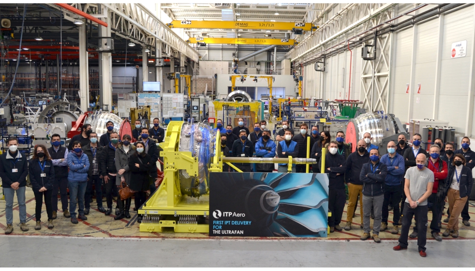 La turbina ha sido diseada, producida y ensamblada en ITP Aero