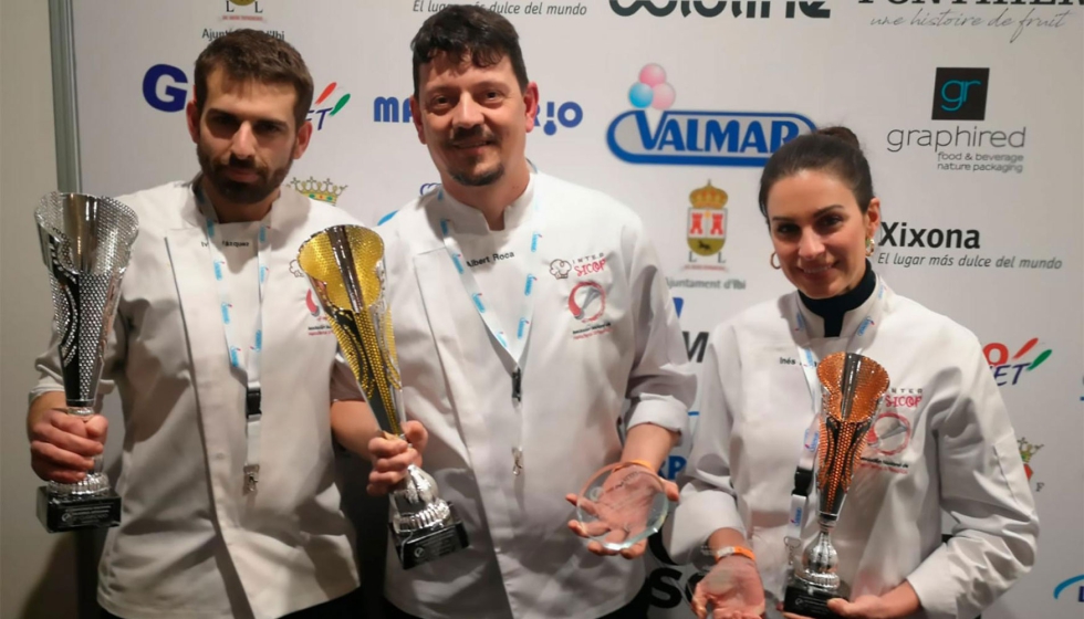 El chef y pastelero Albert Roca ha ganado la competicin, celebrada en InterSICOP, con un trabajo que gira en torno al viaje a la luna...