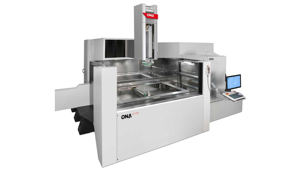 La mquina de electroerosin por hilo AV130 y el nuevo modelo ONA IRIS T10 de doble cabezal garantizan la optimizacin de los procesos de fabricacin...