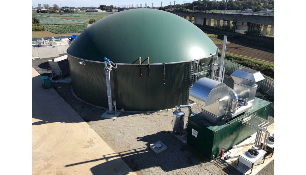 Recientemente, en la prefectura de Saitama, a 40 kilmetros al norte de Tokio, entr en funcionamiento una planta de biogs de WELTEC BIOPOWER...