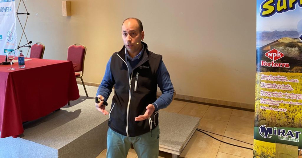 Alfonso Espino, delegado de Mirat Fertilizantes