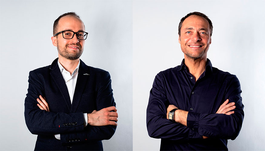 Francesco Medda, CEO de Tilby y Massimiliano Grasso, Tilby Business Development