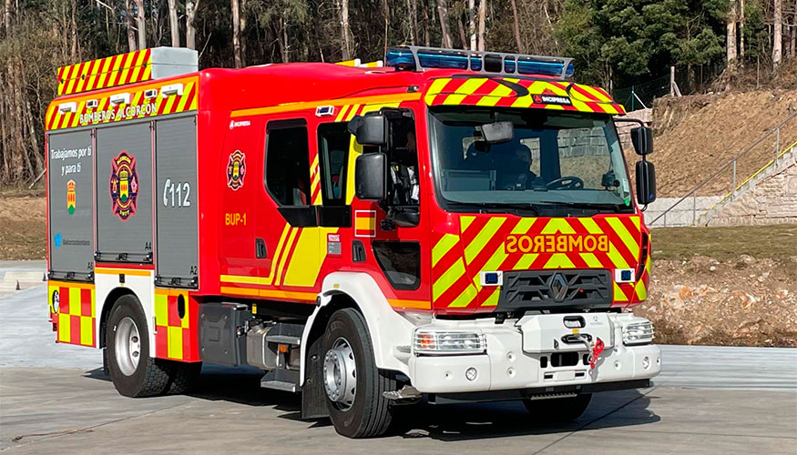 El camión de bomberos Renault Trucks con caja automática de Allison Transmission, todo un éxito Sicur 2022 - Seguridad y Vigilancia