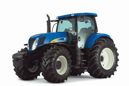 Tractor series T7000 of NH SuperSteer ABS system