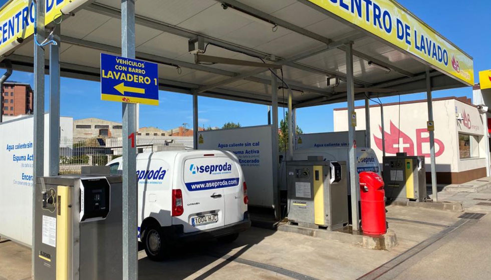 En junio de 2020 +B Energas instal el sistema de control de lavados de Aseproda en su estacin de servicio de Ganda, Valencia...