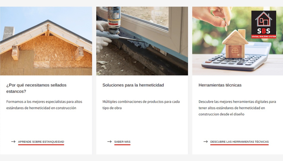 Soudal presenta su nueva web sobre hermiticidad de la vivienda