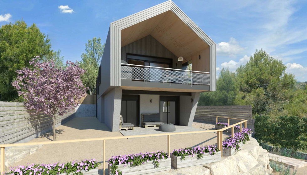 Lilu's House, um exemplo de casa Passivhaus em madeira
